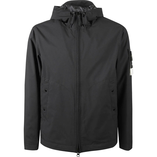 Stone Island Vestes en duvet Down Jacket Black schwarz