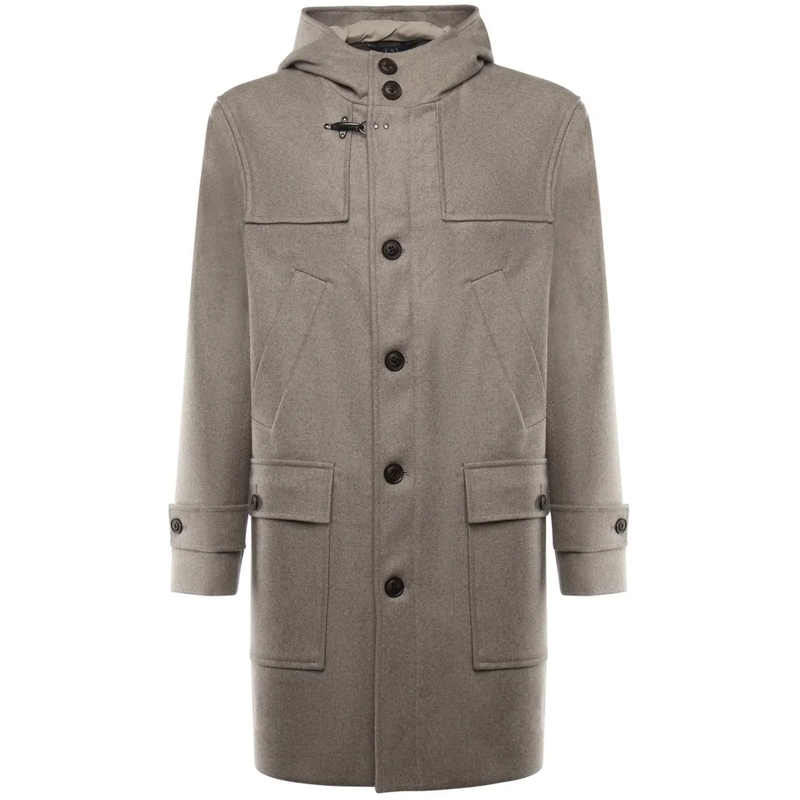 Fay Doudoune Coats Carne Medio beige