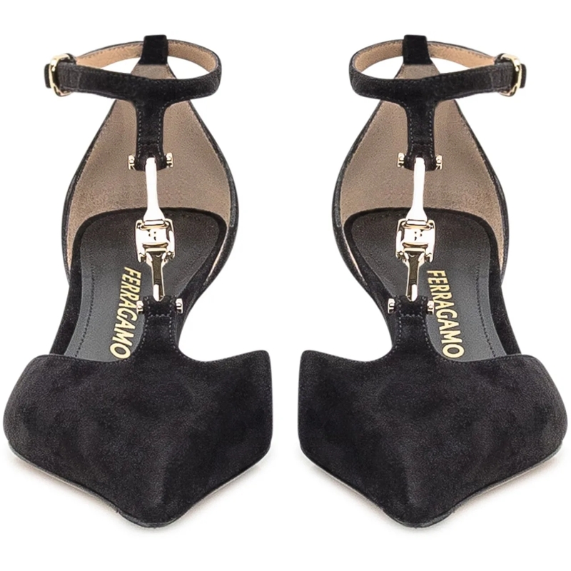 Salvatore Ferragamo Escarpins Decollete Ferragamo schwarz(Image 2)
