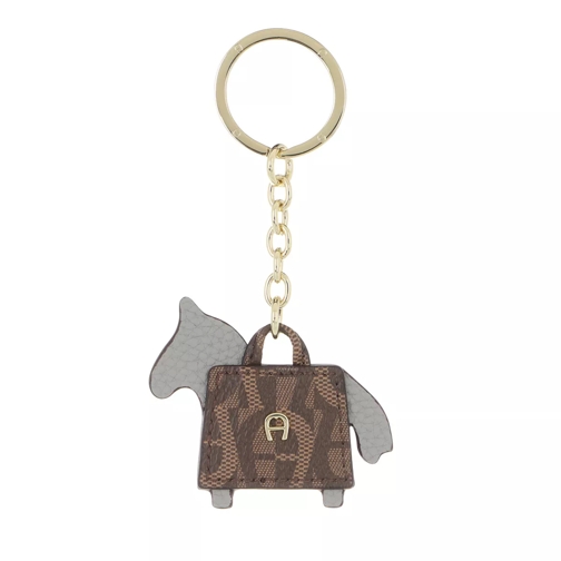 AIGNER Fashion Keychain Horse Slate Grey Schlüsselanhänger