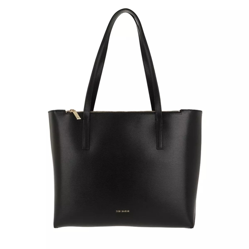 Ted Baker Core Leather Shopper Black Shopping Bag