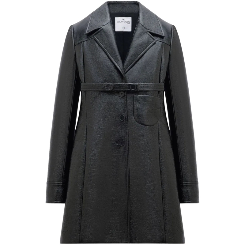 Courrèges Übergangsjacke Coats Black schwarz