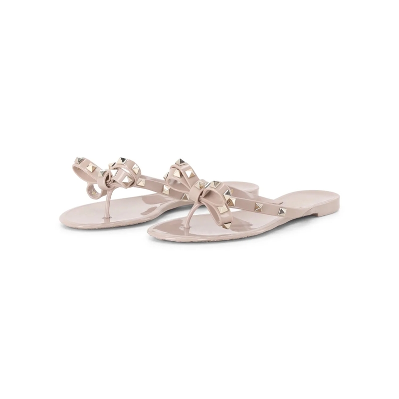 Valentino Garavani Sandalen Sandale Rockstud Rosa