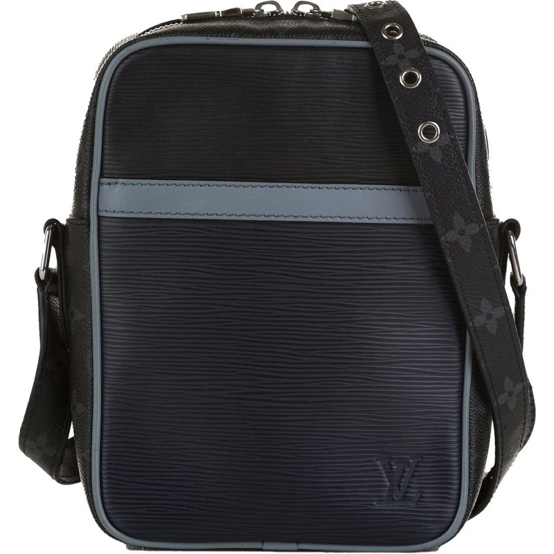 Louis Vuitton Schultertasche Epi Monogram Danube PM blau