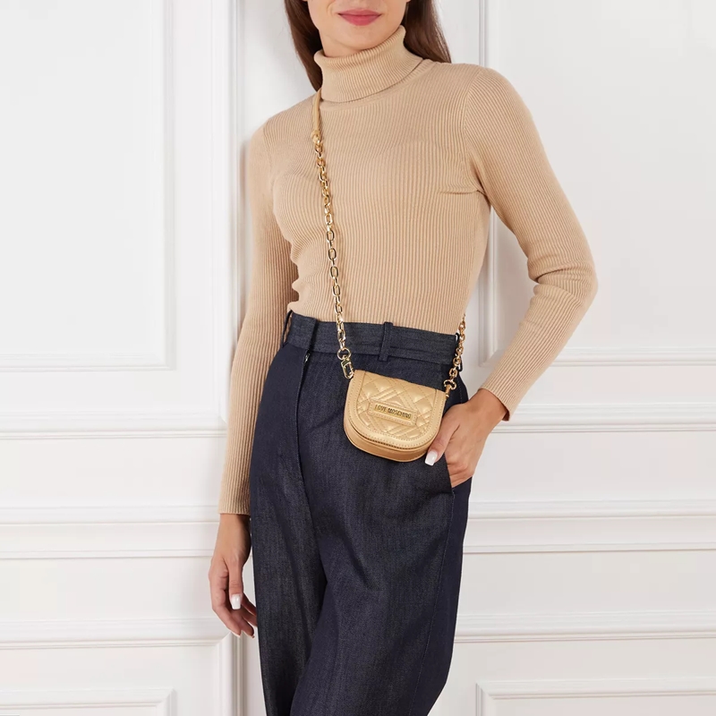 Love Moschino Minitasche Quilted Bag Gold(Image 2)