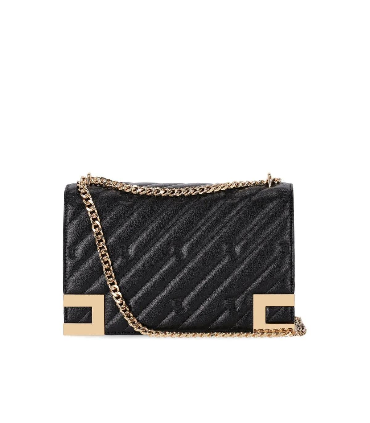 Elisabetta Franchi Crossbody Bags - ELISABETTA FRANCHI SCHWARZ UMHÄNGETASCHE - Gr. unisize - in Schwarz - für Damen