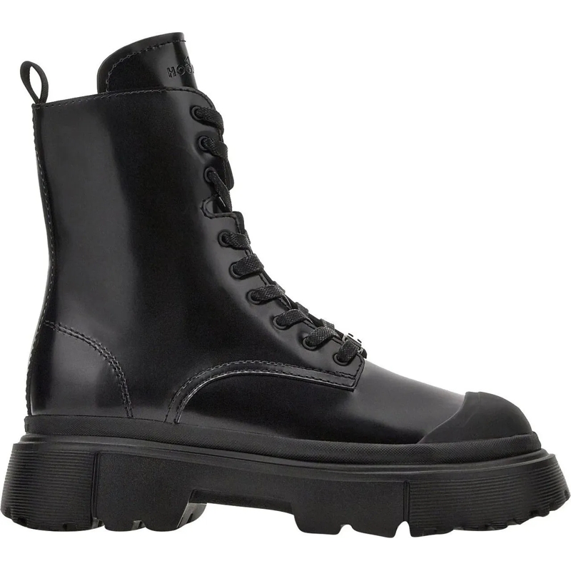 Hogan Bottes Boots Black schwarz