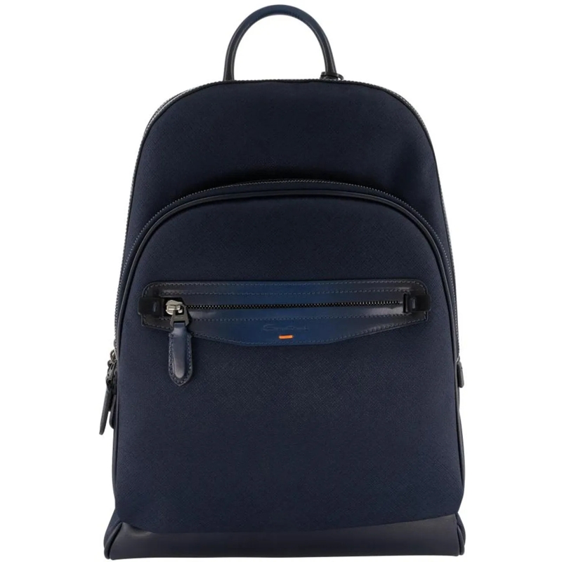 Santoni Sac à dos Zaino Multitasca Vrs.nylon-ndsu blau