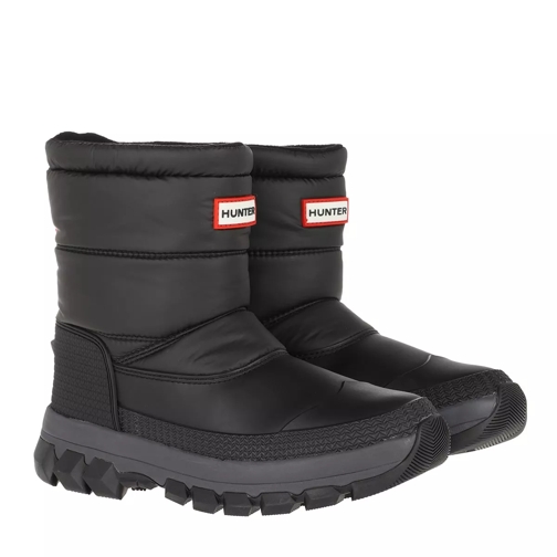 Hunter Original Insulated Snow Boots Short Black Rain Boot