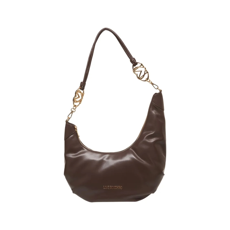 Love Moschino Schultertasche Handbag With Logo Detail Brown