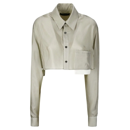 Ssheena Shirts Long Sleeve Cotton Shirt Neutrals