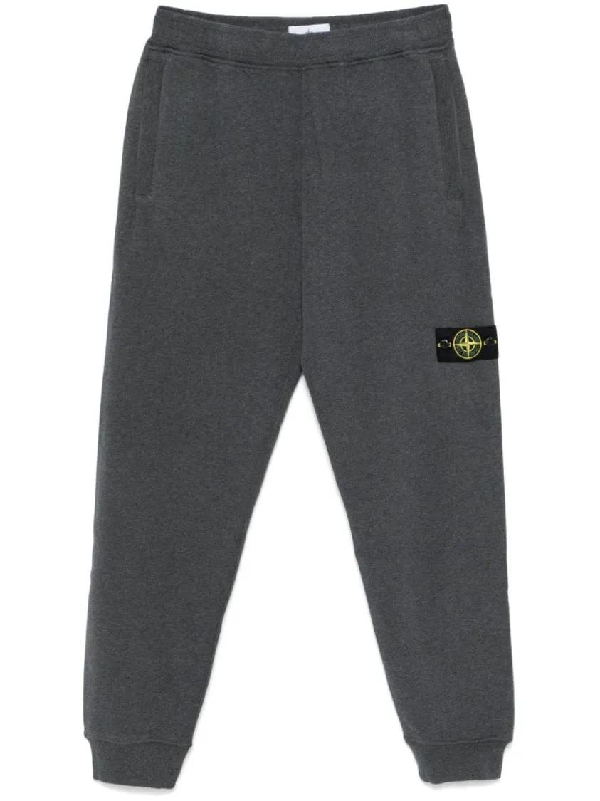 Stone Island - Organic Cotton Track Pants - Größe XXL - grau