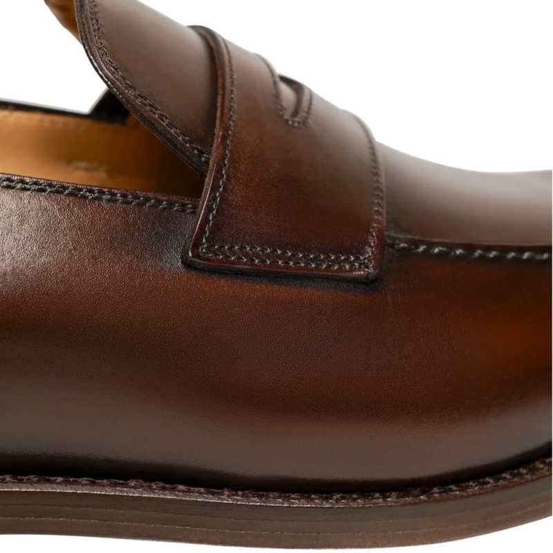 Henry Stevens Monkstraps Loafer Marshall PL dunkel-braun(Image 3)