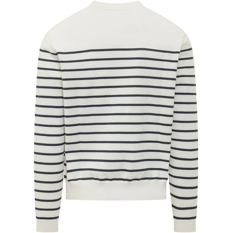 Dsquared2  Maglia a Righe con Ricamo Logo weiß(Image 2)
