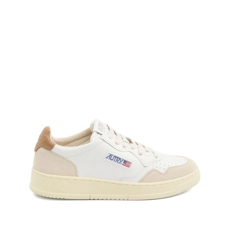 Autry International Lage-top sneaker White Leather Sneakers White
