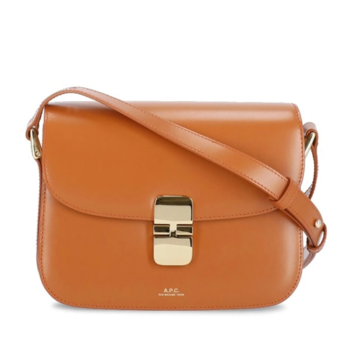 A.P.C. Schultertasche Grace Shoulder Bag Orange