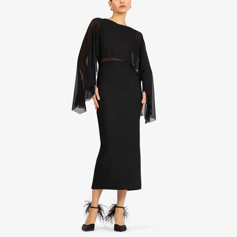 Kraimod Abendkleid Bandagekleid schwarz(Image 3)