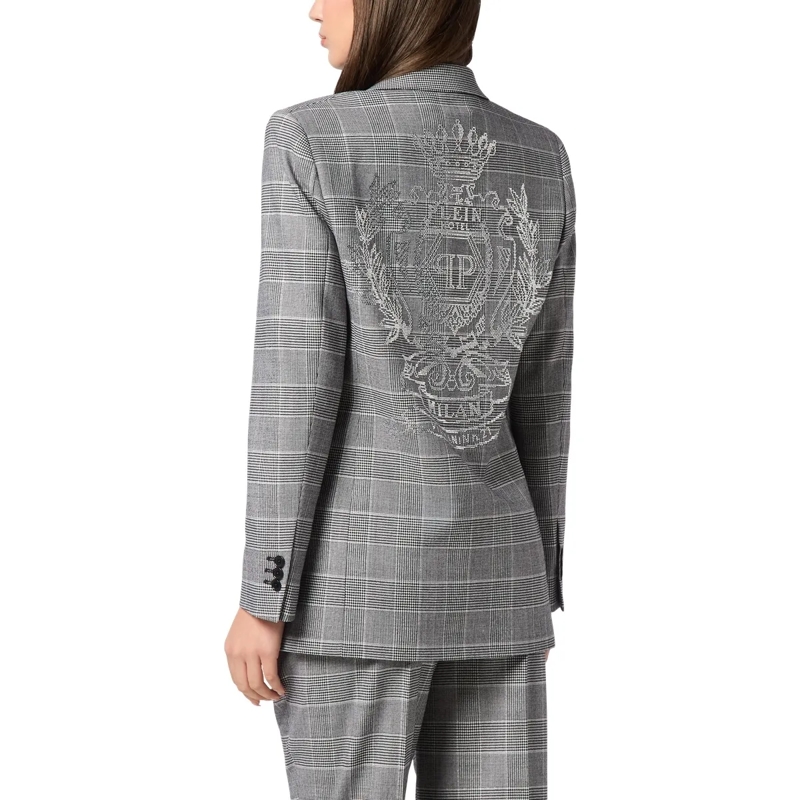 Philipp Plein Blazer Blazer Crest hell-grau(Image 2)
