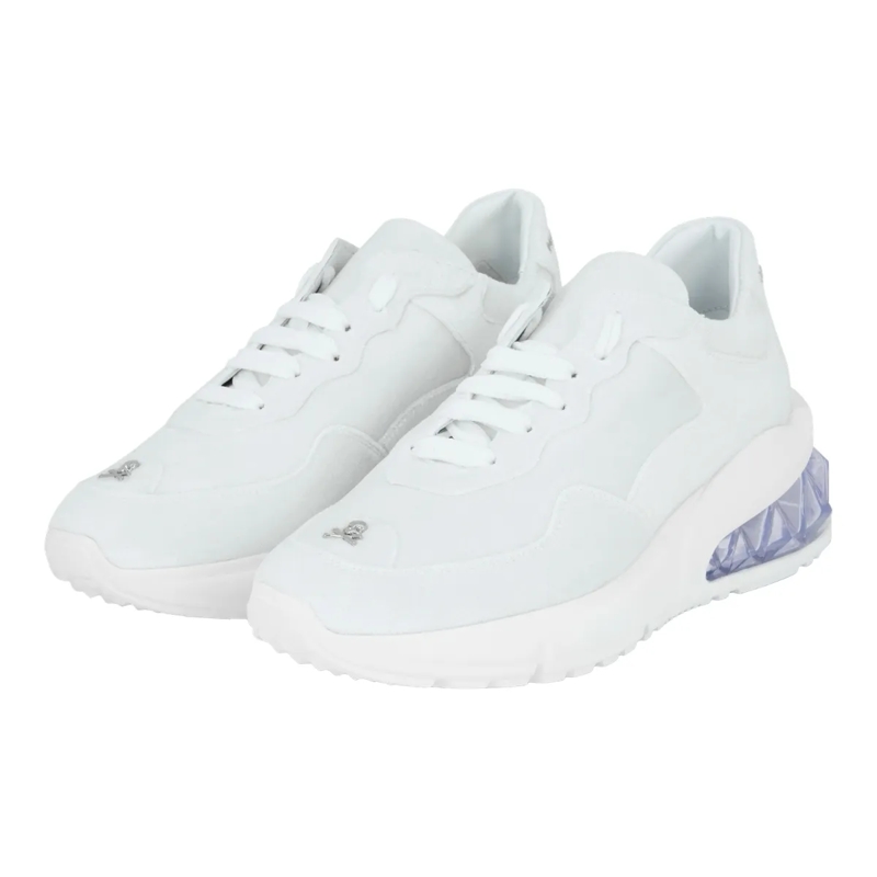 Philipp Plein Low-Top-Sneaker Läufer Sneaker weiss