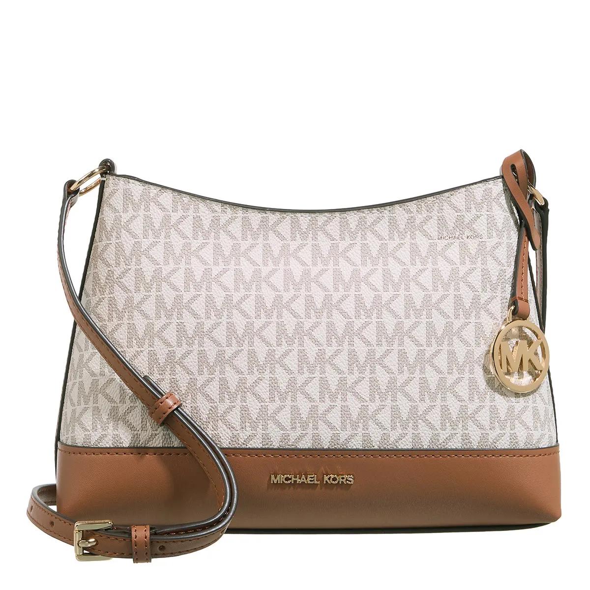 Michael Kors Schoudertas Dames Canvas Imitatieleer Beige
