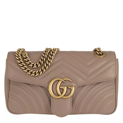 Gucci GG Marmont Matelassé Shoulder Bag Porcel Rose Crossbody Bag