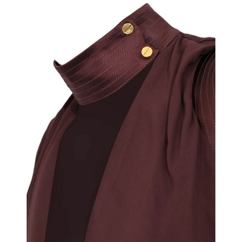 Elisabetta Franchi Top Shirts Brown braun(Image 3)
