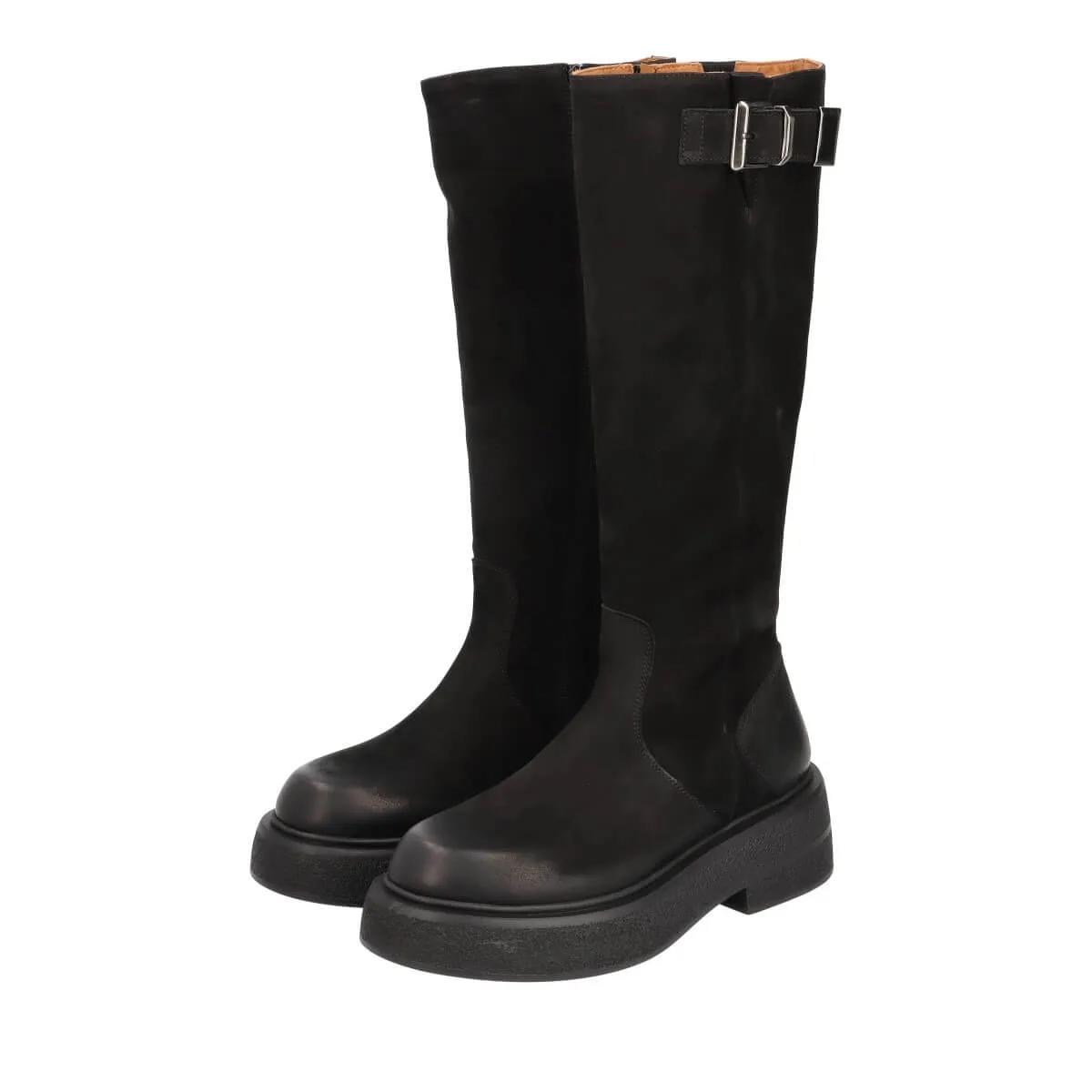 Thea Mika Boots & Stiefeletten - Stiefel - Gr. 39 (EU) - in Schwarz - für Damen