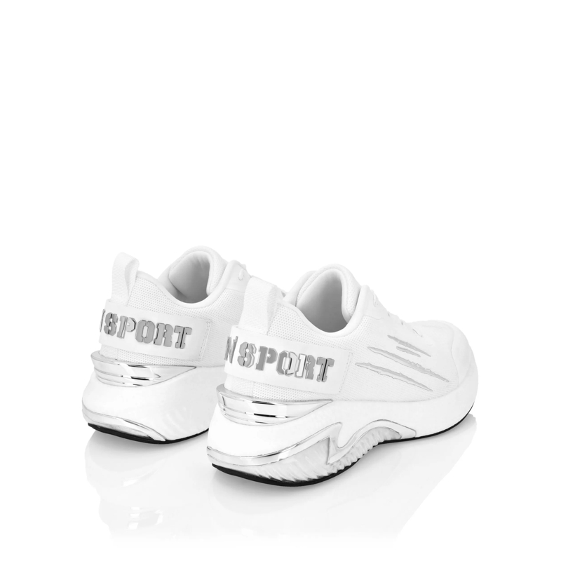 Plein Sport Low-Top-Sneaker Runner Sneaker weiss(Image 4)