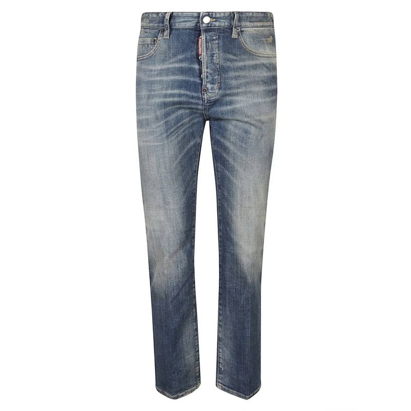 Dsquared2 Jeans mit geradem Bein 642 Jeans Blue blau