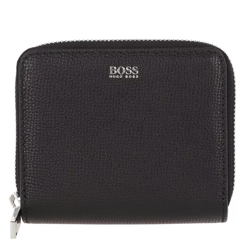 Boss Taylor French Wallet Black Portemonnaie mit Zip-Around-Reißverschluss