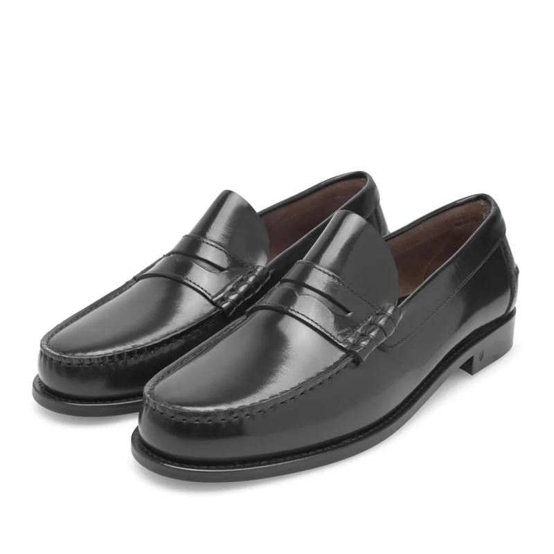 Henry Stevens Mocassin Loafer Hunter M PL schwarz(Image 2)
