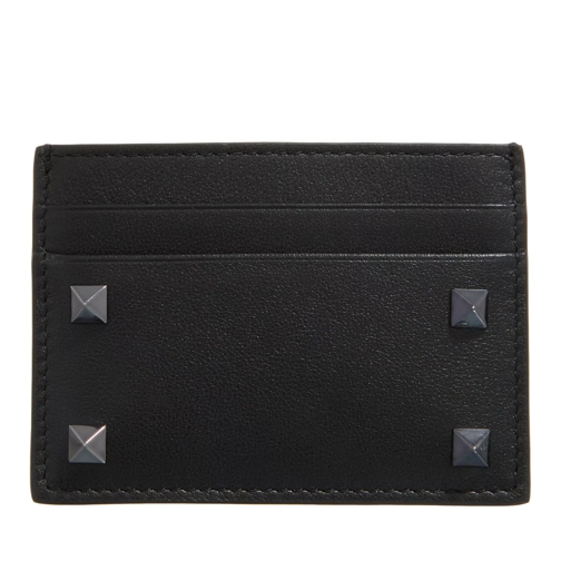 Valentino Garavani Cardholder Rockstud Black Korthållare