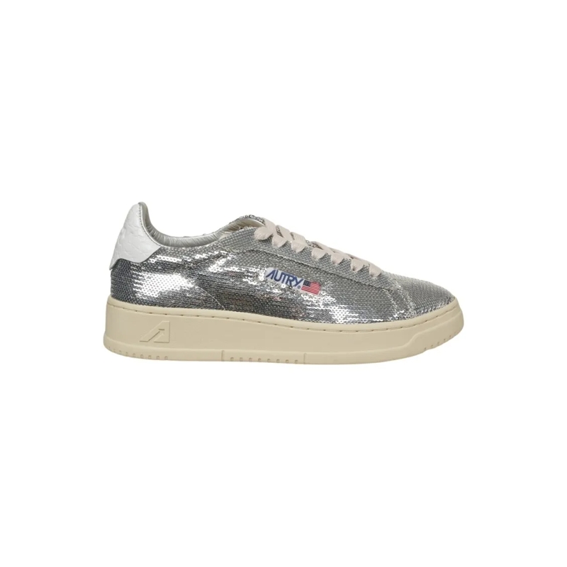 Autry International Lage-top sneaker Medalist Low' Sequined Sneakers Grey