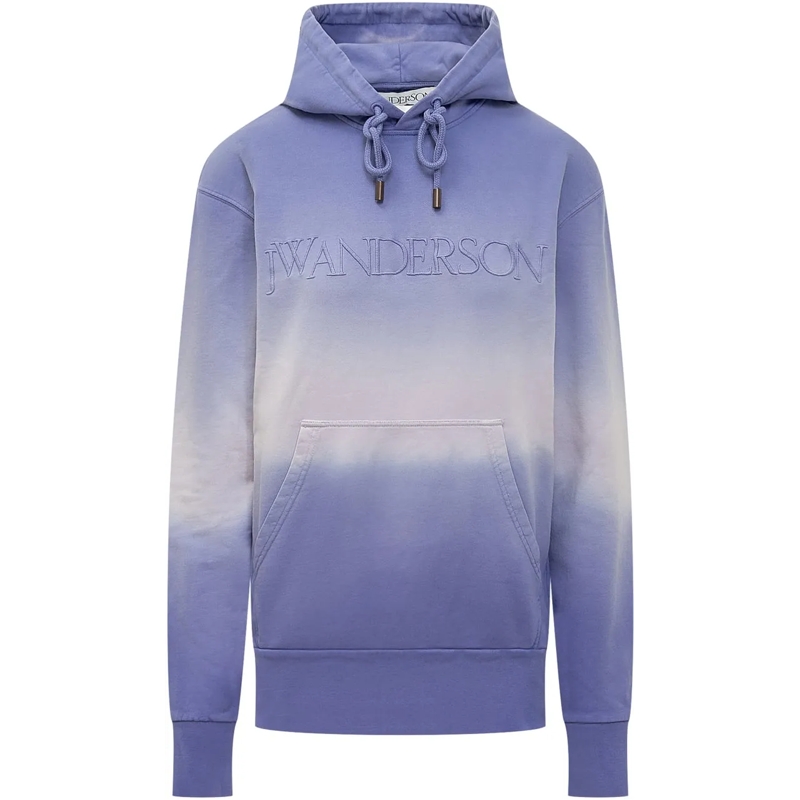J.W.Anderson Weste Felpa con Logo blau