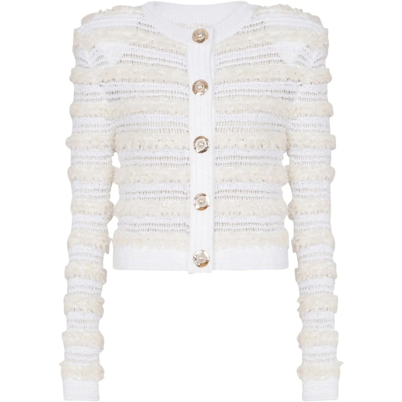 Balmain  Sweaters White weiß