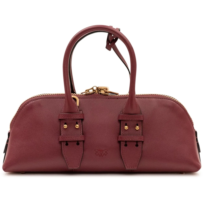 Pinko Tote Borsa Bowling Horizon con Manici braun(Image 4)