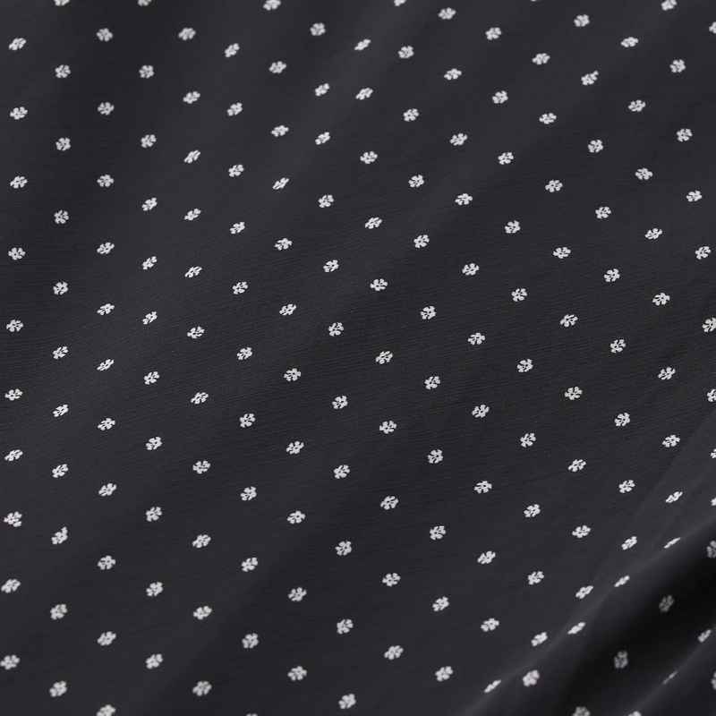 Rotate Maxikleid Polka Dot Maxi Dress With Keyhole Detail Black(Image 5)