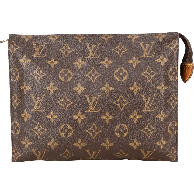 Louis Vuitton Tote Louis Vuitton Canvas Monogram Poche Toilette 25 Cl braun
