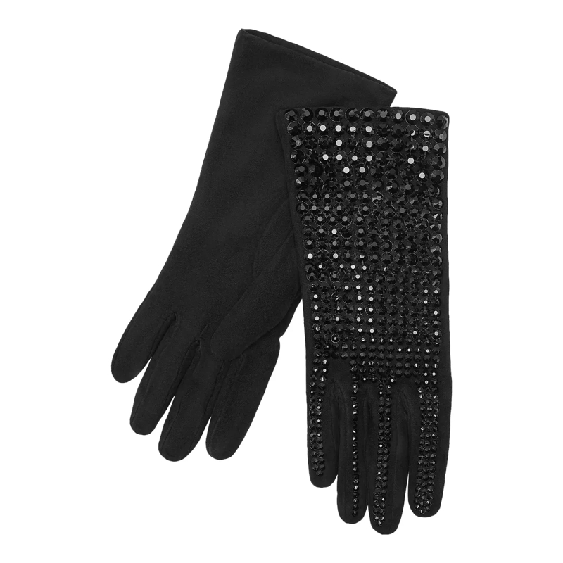 Philipp Plein Handschuhe Ergänzen Sie Ihr Outfit mit einem Hauch der Origin schwarz