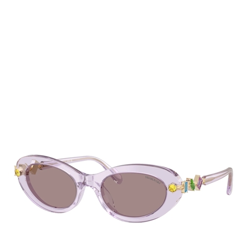 Swarovski Sonnenbrille 0SK6042 1079LA53 Transparent Lilac