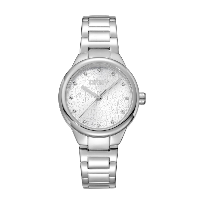 DKNY Automatikuhr Quarzuhr Everyday silber