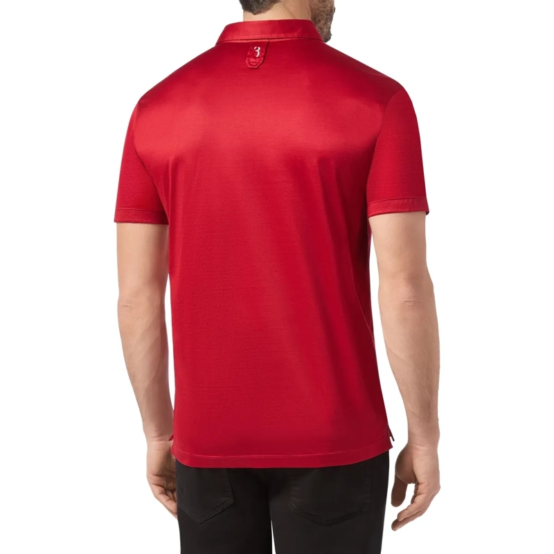 BILLIONAIRE Top Poloshirt Crest rot(Image 2)