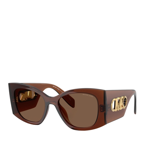 Michael Kors Sunglasses Costa Blanca Brown Transparent