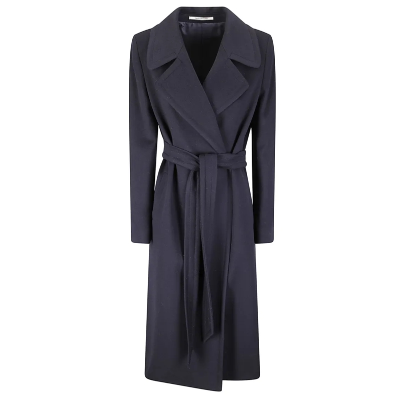 Tagliatore Manteaux de tanche Molly Lined Coat Blue