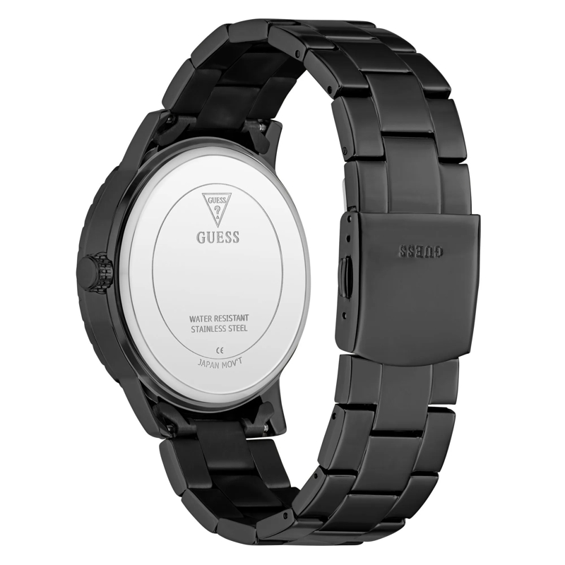 Guess Quarzuhr Quarz-Analoguhr Monarch schwarz(Image 3)