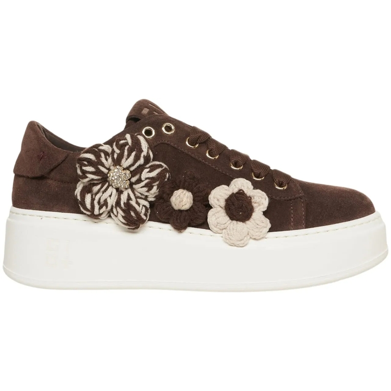 Gio+ Sneaker basse Suede sneakers 'PIA446A' PIA446A 52 braun