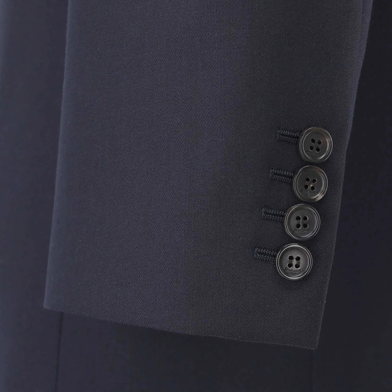 Saint Laurent Blazer Blazer aus Wolle blau(Image 6)