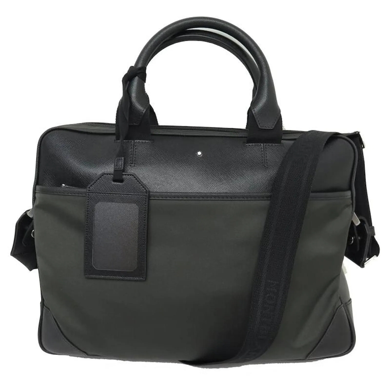 Montblanc Saddle Bag NEUE MONTBLANC DOKUMENTENHOLDER JET SLIM LEDER SAR grün