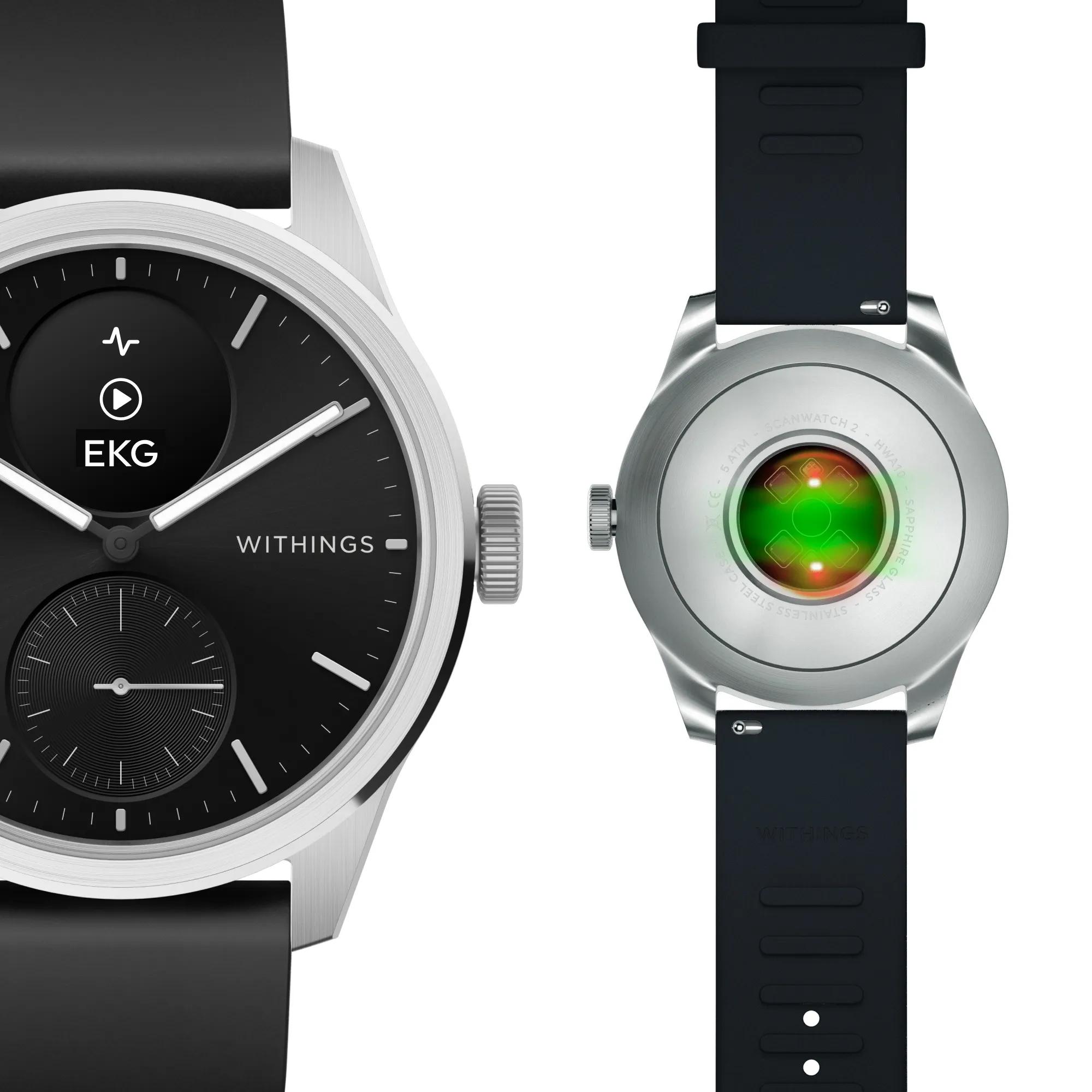 Thumbnail - Withings Uhren - Scanwatch 2 - Gr. unisize - in Silber - für Damen