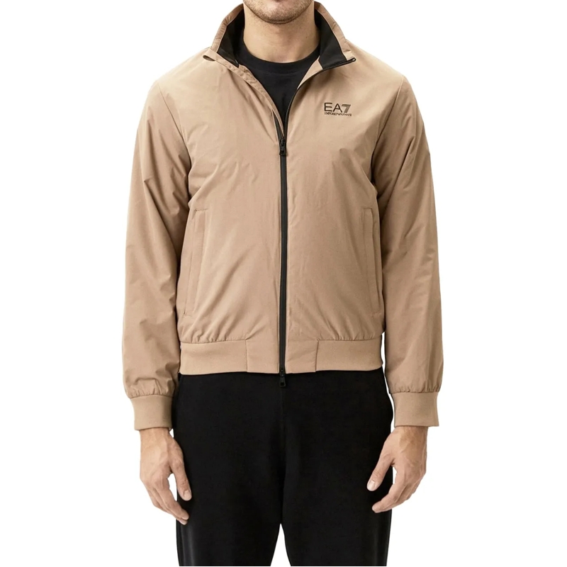 EA7 Doudoune Coats Camel beige